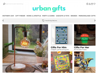 urbangifts.com screenshot