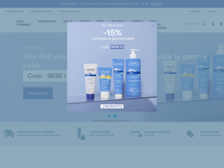 uriage.fr screenshot