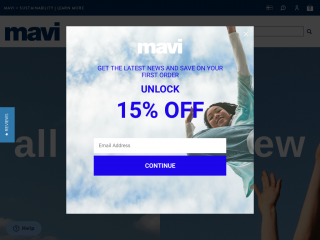 us.mavi.com screenshot