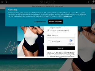 us.sttropeztan.com screenshot