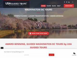 usaguidedtours.com screenshot