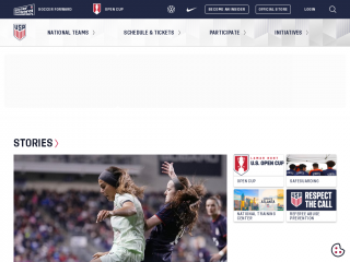 ussoccer.com screenshot
