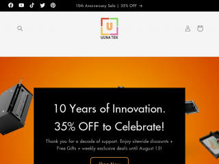 uunatek.com screenshot