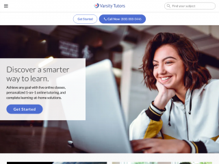 varsitytutors.com screenshot