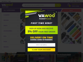 vawoo.co.uk screenshot