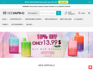 veevaping.com screenshot