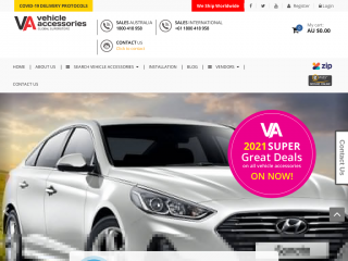 vehicle-accessories.com.au screenshot