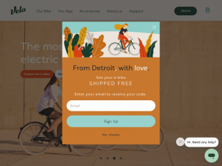 velabikes.com screenshot