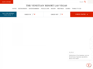 venetianlasvegas.com screenshot