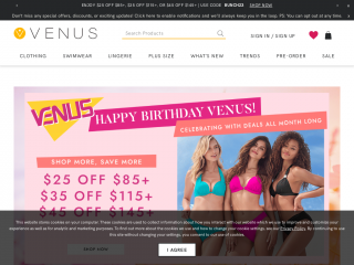 venus.com screenshot