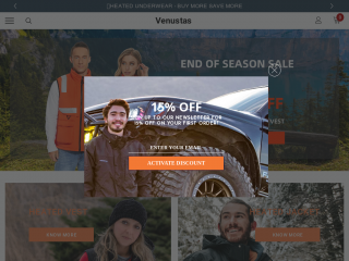 venustasofficial.com screenshot