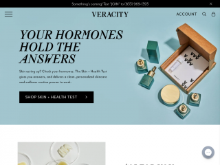 veracityselfcare.com screenshot