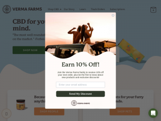 vermafarms.com screenshot