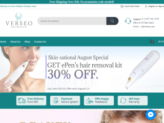 verseo.com screenshot