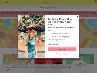 veryneko.com screenshot
