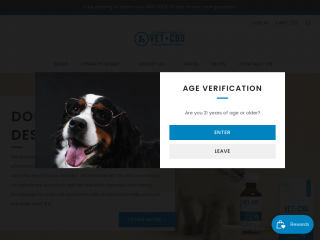 vetcbdhemp.com screenshot