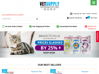 vetsupply.com.au screenshot