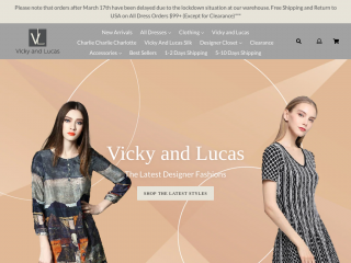 vickyandlucas.com screenshot