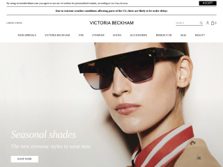 victoriabeckham.com screenshot