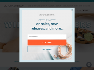 victoriaemerson.com screenshot