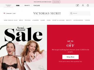 victoriassecret.com screenshot