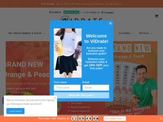 vidrate.co.uk screenshot