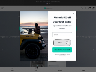 vigorpool.com screenshot