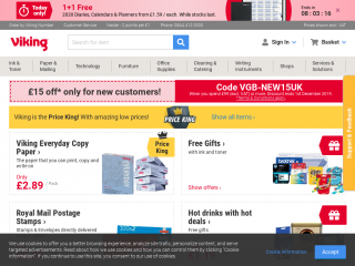 viking-direct.co.uk screenshot
