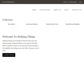 vikingbeardgear.com screenshot