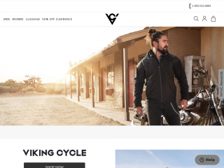 vikingcycle.com screenshot