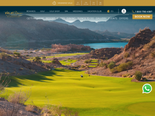villadelpalmarloreto.com screenshot