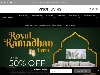 vinotiliving.com screenshot