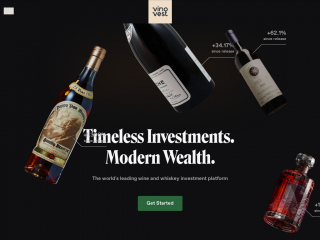 vinovest.co screenshot