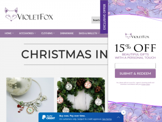 violetfox.com screenshot