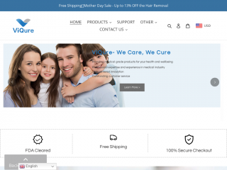 viqure.com screenshot