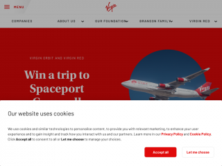 virginwines.com screenshot