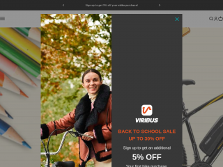 viribusbikes.com screenshot