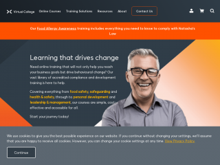 virtual-college.co.uk screenshot