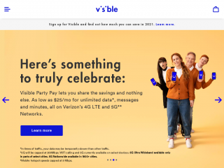 visible.com screenshot