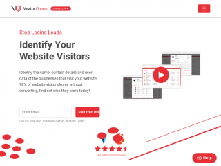 visitorqueue.com screenshot