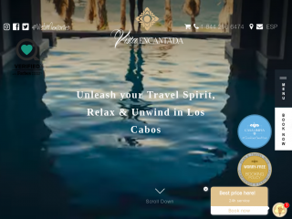 vistaencantadaresort.com screenshot