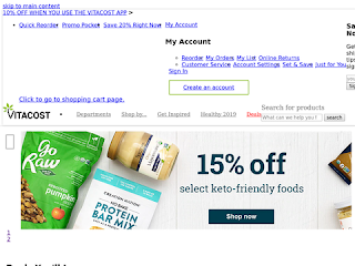 vitacost.com screenshot