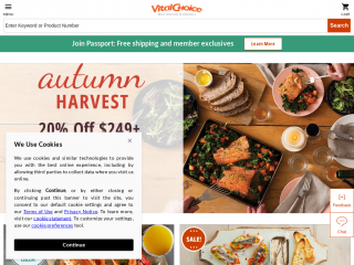 vitalchoice.com screenshot