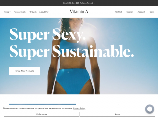 vitaminaswim.com screenshot