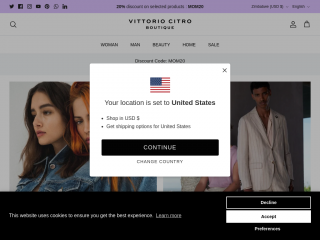 vittoriocitro.com screenshot