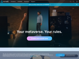 vive.com screenshot