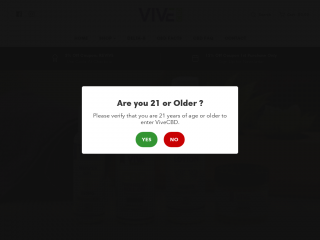 vivecbd.com screenshot