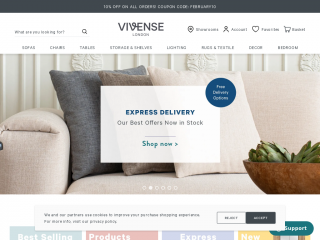vivenselondon.com screenshot