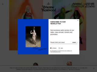 viviennewestwood.com screenshot