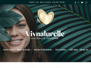 vivnaturelle.com screenshot